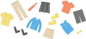 Picture of Clothes to represent our dress code.